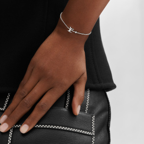 Louis Vuitton Idylle Blossom LV Bracelet, White Gold and Diamond